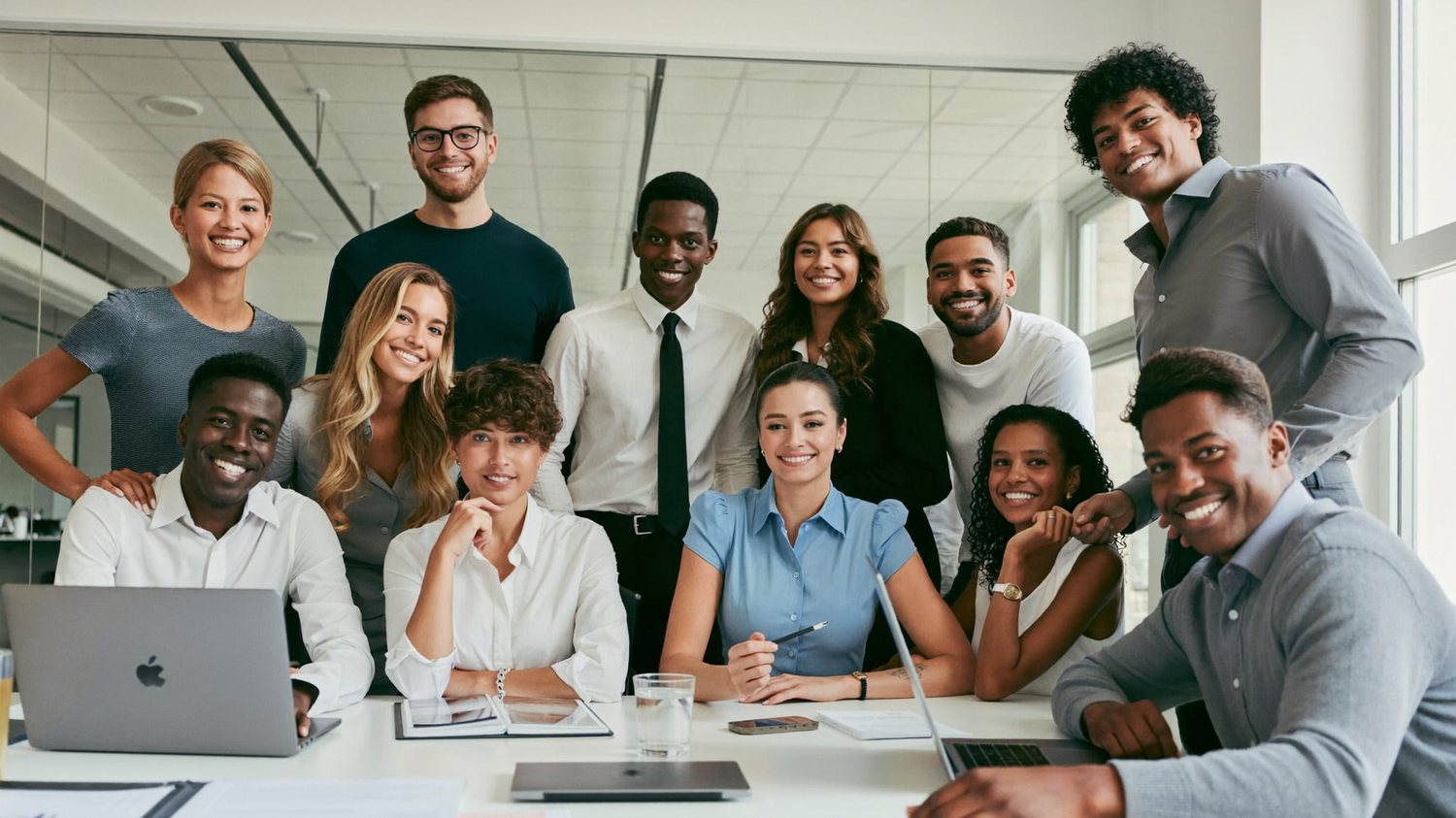 Das Team von Sales8 bei der Arbeit